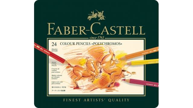 Faber Castell FC-110024 Kleurpotlood Polychromos Etui à 24 Stuks