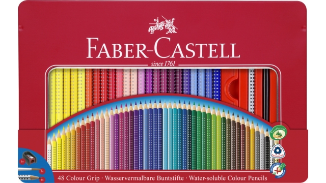 Faber Castell FC-112448 Kleurpotlood GRIP Set A 48 Stuks