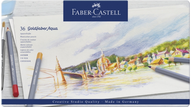Faber Castell FC-114636 Aquarelkleurpotlood Faber-Castell Goldfaber Etui 36 Stuks