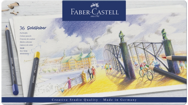 Faber Castell FC-114736 Kleurpotlood Faber-Castell Goldfaber Etui à 36 Stuks