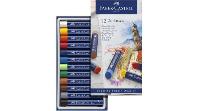 Faber Castell FC-127012 Oliepastels Creative Studio Etui A 12 Stuks