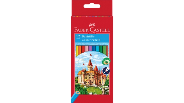 Faber Castell FC-120112 Kleurpotloden Eco Hexagonaal 12 Stuks