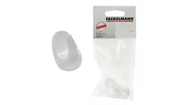 Fackelmann Basic Theedoek Haken 4 cm Wit 2 Stuks