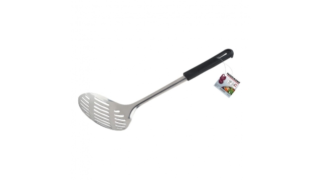 Fackelmann Food and More Opscheplepel 33 cm Zwart PP/RVS