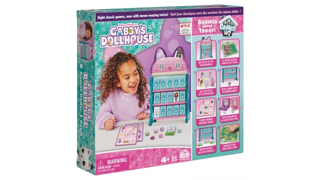 Gabby's Dollhouse Spellenpakket met 8 Spellen