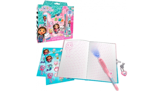 Gabby's Dollhouse Geheim Dagboek en Magische Pen