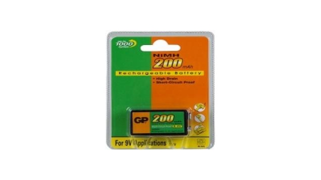 GP Batteries NiMH200 Batterij 9V 8.4V