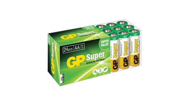 Gp GP-BOX24AA Super Alkaline Box 24 Aa