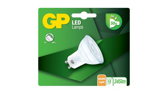 GP Lighting Gp Led Gu10 Refl. Dim 5w Gu10