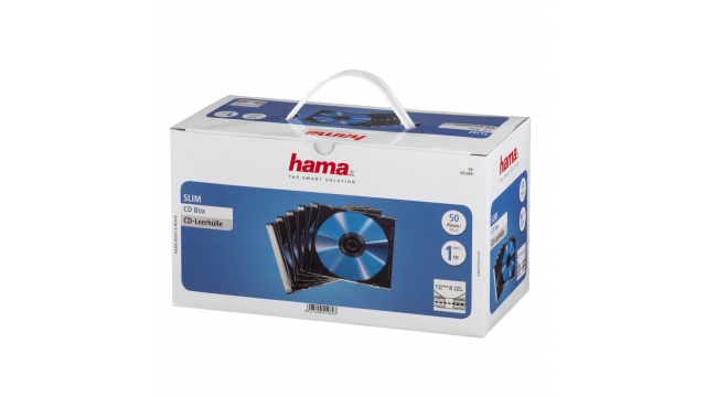 Hama Cd Slim Box 50P.