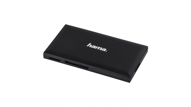Hama USB-3.0-multi-kaartlezer SD/microSD/CF/MS Zwart