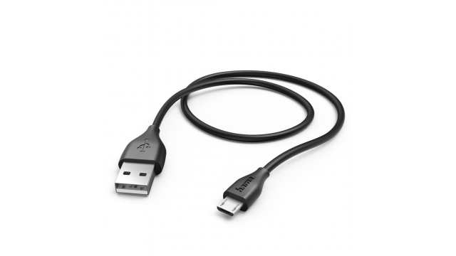 Hama USB-kabel Voor Tablet-pc's Micro-USB 1,5 M Zwart