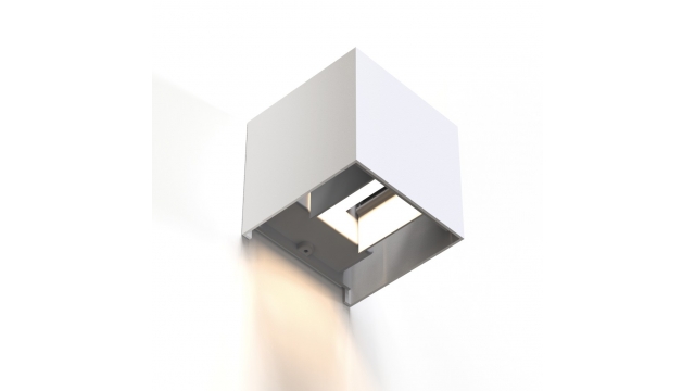 Hama Wifi-wandlamp Vierkant 10 Cm IP44 Voor Binnen En Buiten Wit