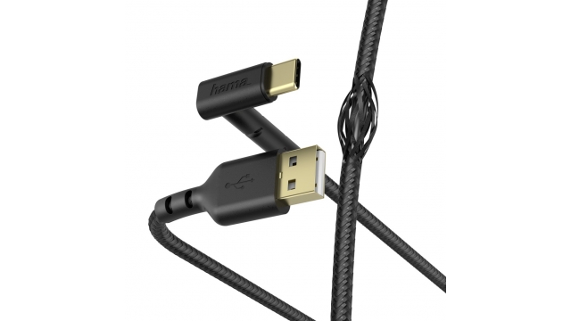 Hama Oplaad-/gegevenskabel USB-A - USB-C 1,5 M Zwart