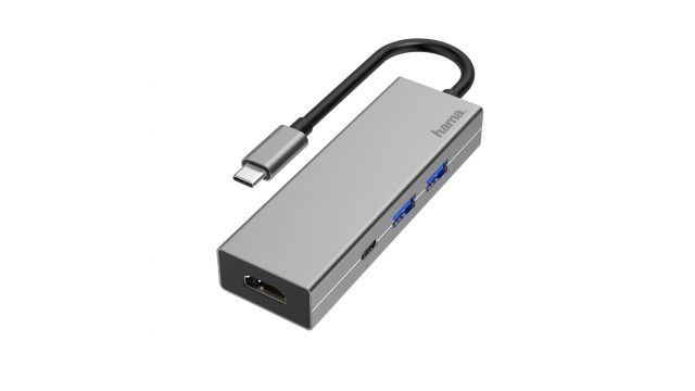 Hama USB-C-hub Multiport 4-poorts 2x USB-A USB-C HDMI™