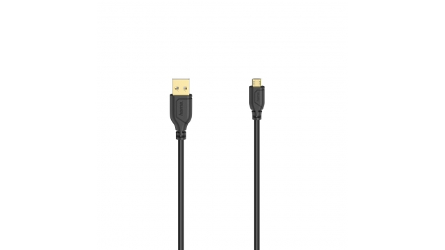 Hama Micro-USB-kabel Flexi-Slim USB 2.0 480 Mbit/s 0,75 M