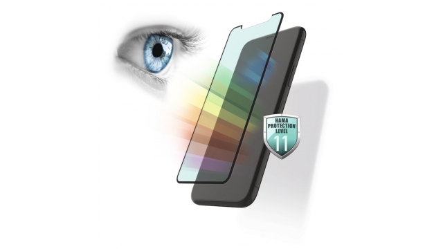 Hama 3D-full-screen-beschermglas Anti-Bluelight+Antibact. IPh. 6/6s/7/8/SE 20
