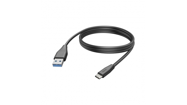 Hama Oplaadkabel USB-C - USB-A 3 M Zwart