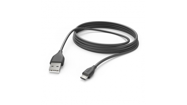 Hama Oplaadkabel USB-A - Micro-USB 3 M Zwart