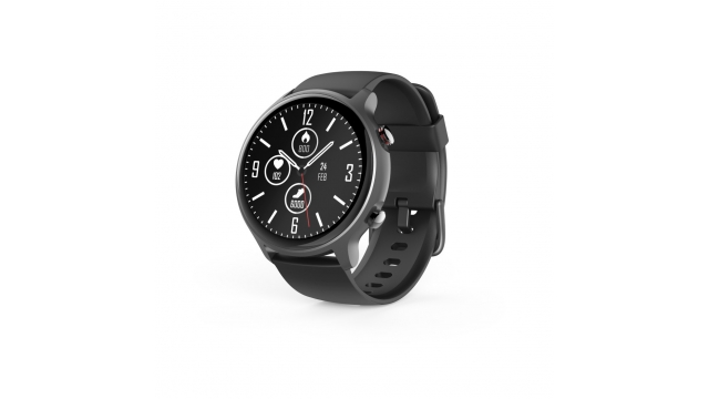 Hama Smartwatch Fit Watch 6910 GPS Waterdicht Hartslag Zuurstofgeh. Bloed