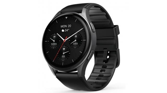 Hama Smartwatch 8900 GPS AMOLED 1.43 Zwart