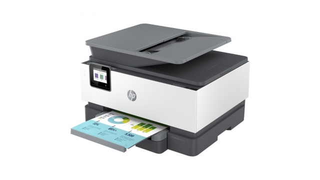Hewlett Packard Officejet Pro 9012e All-in-One Printer met HP+ Wit/Grijs