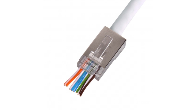 Hirschmann 695020724 Qcrj45 Cat6 Ftp 100 Quick Connect U/ftp Cat6 Dataconnector Rj45 Met Witte Thule