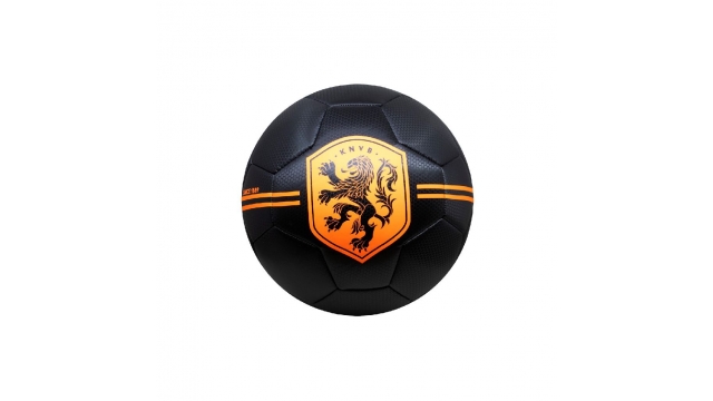 KNVB Voetbal Maat 2 Zwart/Oranje/Carbon