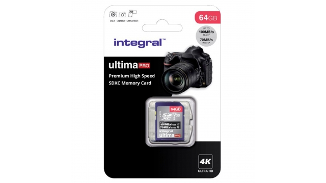 Integral Sdxc V30 100/70mbs Pro 64gb