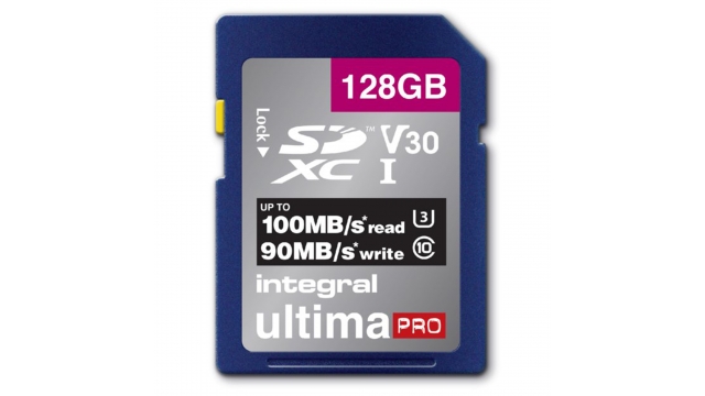 Integral Sdxc V30 100/90mbs Pro 128gb