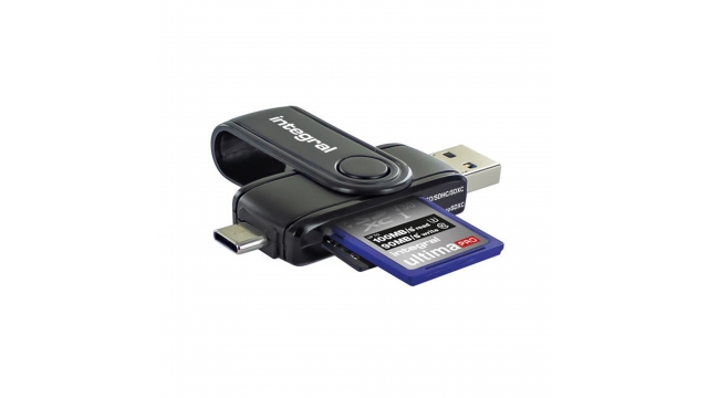 Integral Reader Sd/microsd Usb-a/usb-c