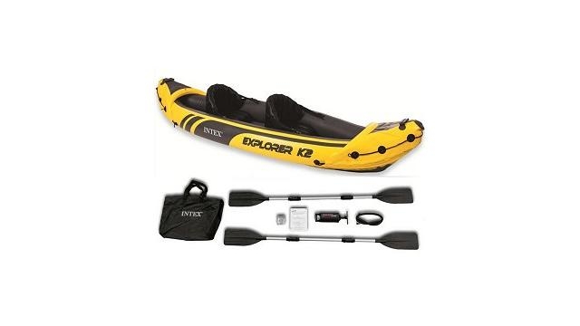 Intex 68307NP Explorer K2 2-Persoons Opblaasbare Kayak