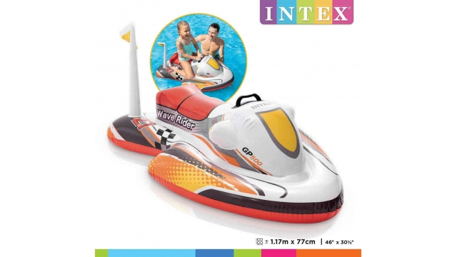 Intex Wave Rider Ride-On Rood 117x77cm