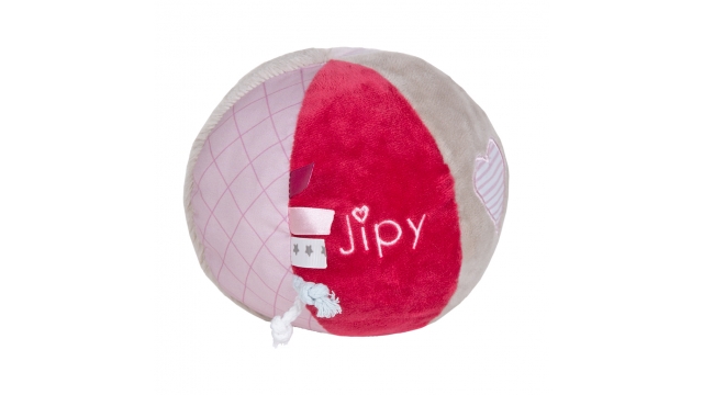 Jipy Knuffelbal + Geluid Roze