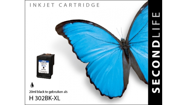 Kangaro SL-11111421 Cartridge SecondLife HP 302 XL Black