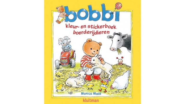 Kluitman Bobbi Kleur en Stickerboek