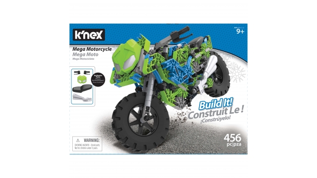 Knex Mega Motorcycle Build It! Set 456-delig