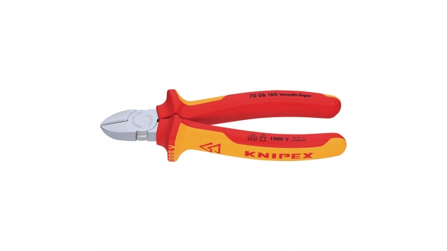 Knipex 70 06 160 Diagonal Cutting Pliers Vde 160 Mm