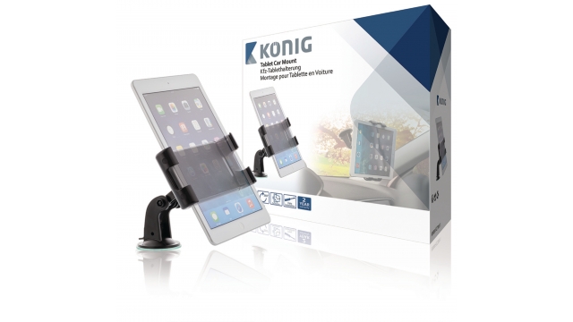 König KNM-FCTM11 Tablet Autohouder 360 ° Draai- En Kantelbaar 0.7 Kg
