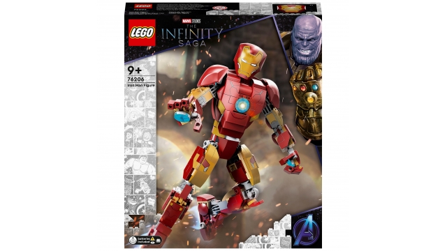 Lego The Infinity Saga 76206 Iron Man + Licht