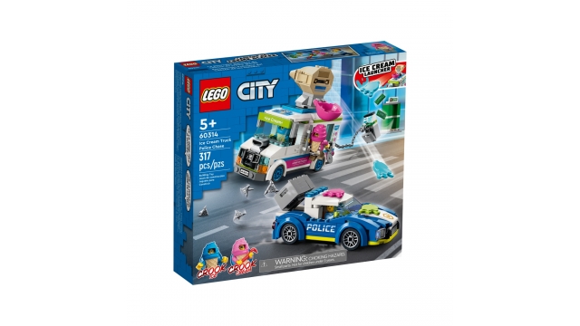 Lego City 60314 IJswagen Politieachtervolging