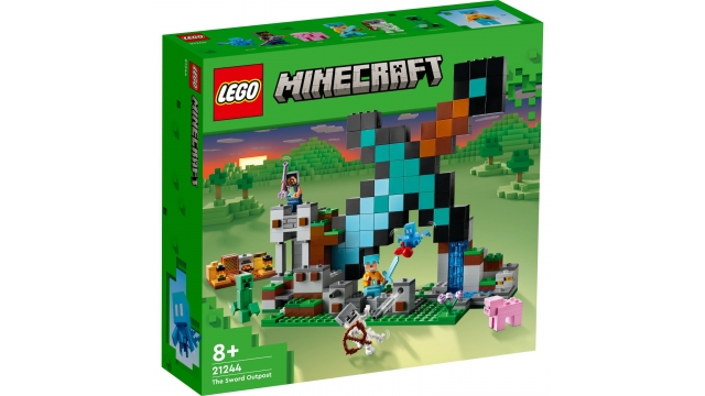 Lego Minecraft 21244 Uitvalbasis Zwaard