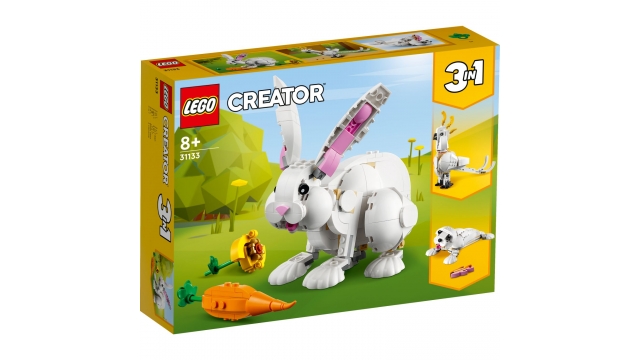 Lego Creator 31133 3in1 Wit Konijn