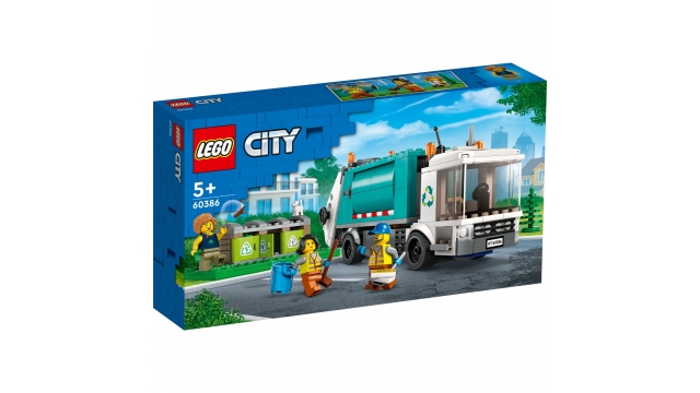 Lego City 60386 Recycle Vrachtwagen