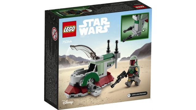 Lego Star Wars 75344 Boba Fetts Sterrenschip Microfighter