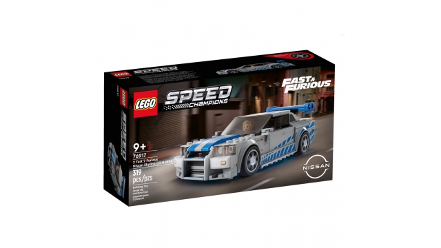 Lego Speed 76917 2 Fast 2 Furious Nissan Skyline GT-R (R34)