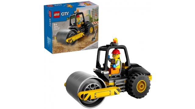 Lego 60401 City Vehicles Construction Steamroller