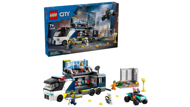 Lego City 60418 Politielaboratorium in Truck