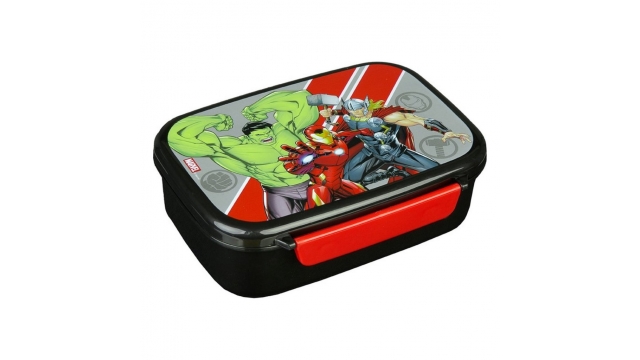 Marvel Avengers Lunchbox Zwart/Rood