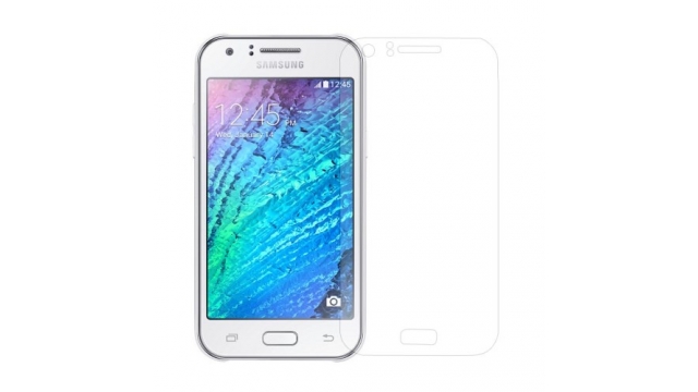 MW Tempered Glass Screen Protector Arc Edge voor Samsung Galaxy J1